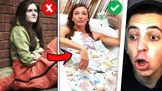 5 OBDACHLOSE die im LOTTO GEWONNEN haben! 🤑 | ClashGames Reaktion