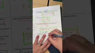 2.2 ( sets,€, proper subsets, one to one)