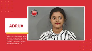 Audition of Adrija (16, 5'5") For a Bengali Serial |Kolkata | Tollywood Industry.com