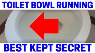 Toilet Bowl Water Keeps Running - Easy Fix!