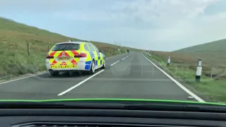 Lamborghini chasing Police car....follow https://www.instagram.com/lamborghini_maddog/