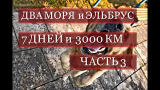 поездка 3000 км. ДВА МОРЯ и ЭЛЬБРУС часть 3. Абрау-Дюрсо.