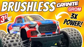 Arrma Granite Grom Brushless Upgrade! | TWICE As Fast?!