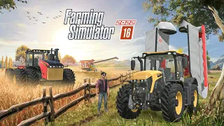 Grass moving & Manure spread JCB in Fs16 | Fs16 Gameplay | Timelapse |