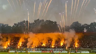 Polonia Warszawa - Legionovia Legionowo. Mecz o awans do drugiej ligi z trybuny.