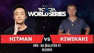 WC3 - RWS North America Qualifier #1 - Decider: [ORC] Hitman vs. KiWiKaKi [ORC]