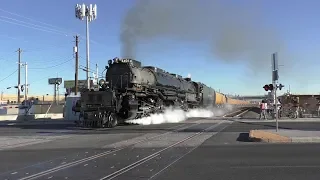 Union Pacific Big Boy #4014 Steam Train Departing Las Vegas At Wyoming Avenue (10/8/19)