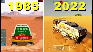 Evolution of Dakar Rally Games (1985-2022)