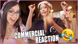 REACTING to HILARIOUS JAPANESE COMMERCIALS!!! 😂