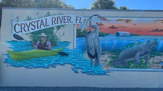 Our Complete Tour of Downtown Crystal River, Florida | The Gem of The Nature Coast | Cool Town in FL