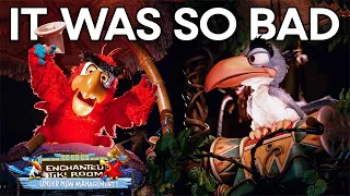 Disney's Awful Attraction Update - The Enchanted Tiki Room: Under New Management