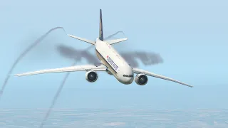 Pilots Became Hero When Landing Safely After Terrifying Turbulence | X-PLANE 11