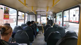 4K. На автобусе ПАЗ вектор. Russian bus.俄罗斯巴士 /ruso