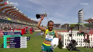 Gudaf Tsegay smashes 5'000m world record - 14:00,21min