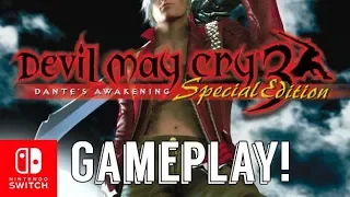 Devil May Cry 3: Special Edition - Nintendo Switch Gameplay! Mission #1 & 2 [1080p/60FPS]