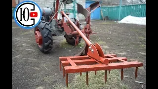 DIY Reversible harrow to reversible plow. PUSH SPRING !!!