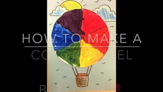 Color Wheel Hot Air Balloon