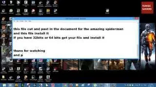 how run THE AMAZING SPIDER MAN 2 on low pc