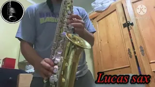 Mambo saxofón alto merengue