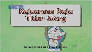Doraemon Bahasa Indonesia Terbaru 2019 - Kejuaraan Raja Tidur Siang