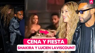 Shakira y Lucien Laviscount Celebran Juntos, El Actor Enamorado de Shakira Así fue su Cena Romántica