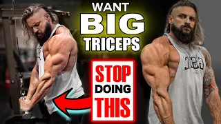 MOST EFFECTIVE TRICEP Exercises For MORE MUSCLE | All Exercise Shown (STOP Making Common MISTAKES!)