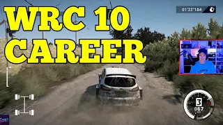 WRC 10 Tutorial & Career Mode The 1st Thirty Minutes Gameplay