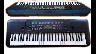 YAMAHA PSR - E253 (sound and styles demonstration) Hi Q. sound