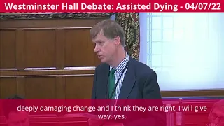 Stephen speaks in debate on assisted dying