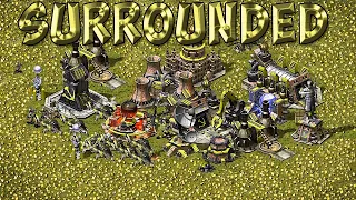 SURROUNDED by ORE on Command & Conquer: Red Alert 2