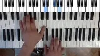 How to play Jon Lord organ solo Highway Star (Machine Head - Deep Purple) Part. 2