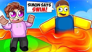 SIMON WANTS ME TO DO WHAT?! (Roblox Silly Simon Says)