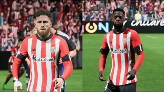 EA SPORTS FC 24 - All Athletic de Bilbao Players Faces