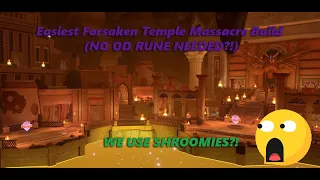 Easiest Forsaken Temple Massacre Mixmode Build (NO OD RUNE NEEDED?!) - Dungeon Defenders Awakened