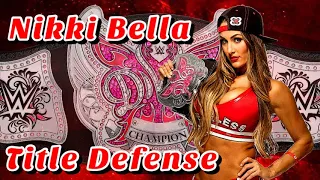 Nikki Bella All Divas Championship defense. | ALexaBanks