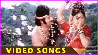 Villalan Ekalaivan Tamil Superhit Video Songs Back 2 Back  || Krishna,Jayaprada