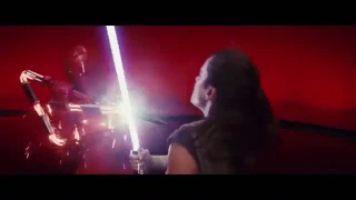 Rey and Kylo Ren vs Praetorian red guards