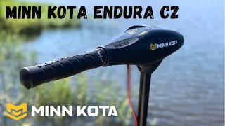 Minn Kota Endura C2 55 lb thrust trolling motor review and test