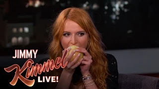 Bella Thorne Eats an Onion