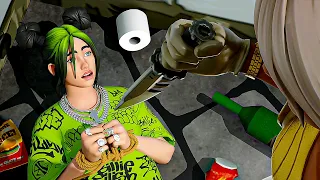 Billie Eilish VS The Goddess of Love - Fight for Revenge.. Fortnite