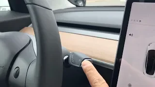 What if you press 'park' while driving a tesla model 3