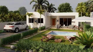 H1696DB 2 Bed Villas for sale US$270,000 Las Terrenas Dominican Republic