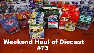 Weekend Haul of Diecast #73  Hot Wheels, Johnny Lightning, M2 Machines, Jada and Greenlight