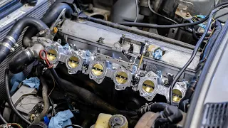 E30 ITB Install Part 1: Throttle Bodies and Fuel Rail