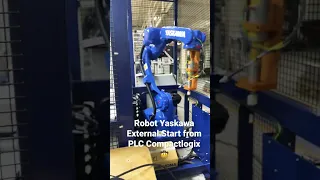 Robot Yaskawa External Start from PLC Compactlogix 🦾