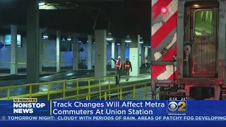 Metra Delays Expected As Crews Repair Union Station
