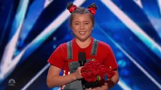 12-Year-Old Animal Trainer Does a Quick-Change Dog Act on America's Got Talent!