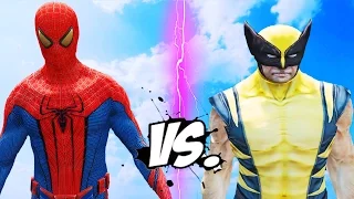 The Amazing Spider-Man vs Wolverine - Epic Superheroes Battle