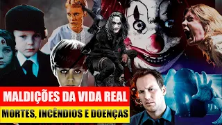 10 FILMES DE TERROR AMALDIÇOADOS NA VIDA REAL