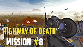 CALL OF DUTY MODERN WARFARE Gameplay Walkthrough Part8 - Highway of Death -Campaign Mission8 (CODMW)